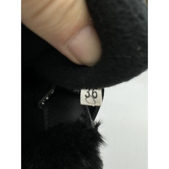 Snow Boots for Kids Insulated Winter Snow Duck Boots (36) 4 Black Snowflake EC‎ - Picture 5 of 7